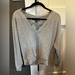 Gray sweater